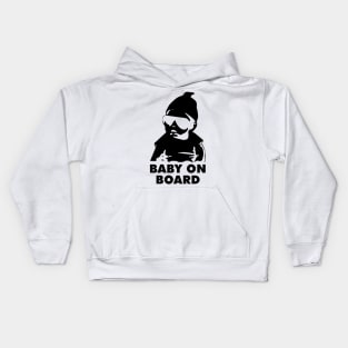 Baby On Board Kids Hoodie